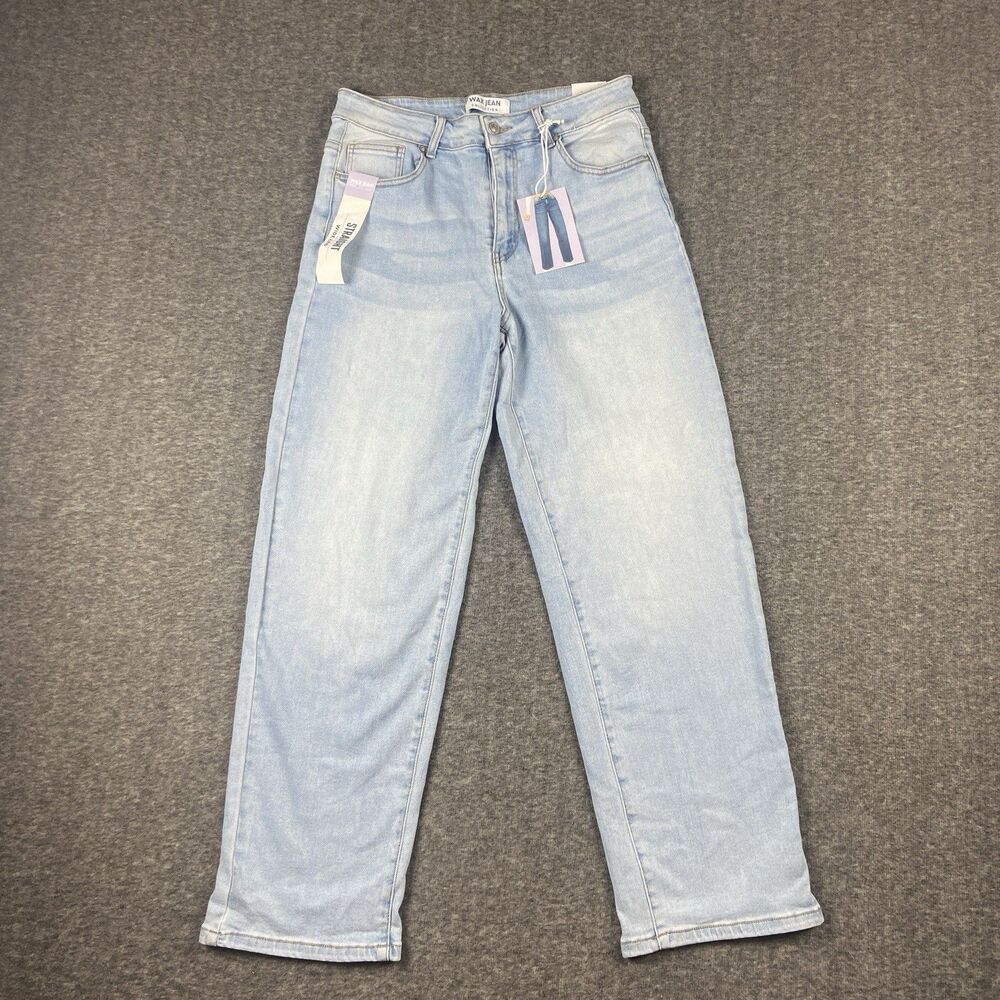Wax Jean Collection Womens /Juniors 11/30 Light Straight Wide Leg 90333 Loose - Picture 8 of 15